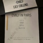Lily Collins Instagram - Did someone say Saison Quatre?! Finally reunited with my @emilyinparis fam back in Paris and it feels so good. Although, I may need to brush up on my selfie skills for Emily’s sake…