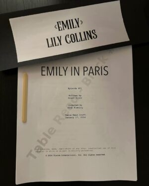 Lily Collins Instagram - Did someone say Saison Quatre?! Finally reunited with my @emilyinparis fam back in Paris and it feels so good. Although, I may need to brush up on my selfie skills for Emily’s sake…