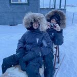 Lily Collins Instagram - Snow, saunas, and sleigh rides in a Swedish winter wonderland. A weekend of memories with friends that will last far beyond… Ice hotel, Jukkasjärvi, Sweden