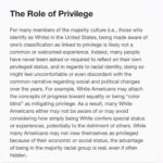 Lily Gao Instagram - Taken from National Association of School Psychologists. “Understanding Race and Privilege.” #amplifymelanatedvoices