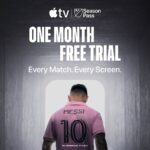 Lionel Messi Instagram - It’s @intermiamicf vs @torontofc on Wednesday, and the race for the playoffs is on. Check out every match with a One Month Free Trial of #MLSSeasonPass on @appletv. Use the link in my bio to sign up. El miércoles jugamos @intermiamicf vs @torontofc, continúa la carrera por los playoffs. Ahora podés mirar todos los partidos con un mes gratis para probar el #MLSSeasonPass en @appletv. En el link de mi bio está el enlace para suscribirse.