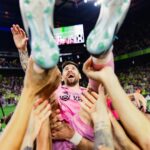 Lionel Messi Instagram - Una noche inolvidable… 💫 @leaguescup Nashville, Tennessee