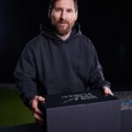 Lionel Messi Instagram - Told you I have been working on something that is close to my heart. Any guesses what's inside the box? Les dije que estaba trabajando en algo importante para mí. ¿Alguno sabe que hay adentro de la caja?