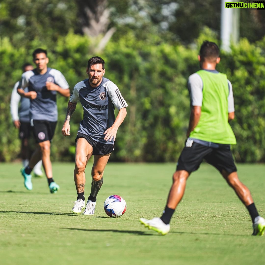 Lionel Messi Instagram - Florida Blue Training Center