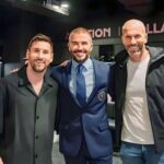 Lionel Messi Instagram - @davidbeckham 🤝 @zidane DRV PNK Stadium