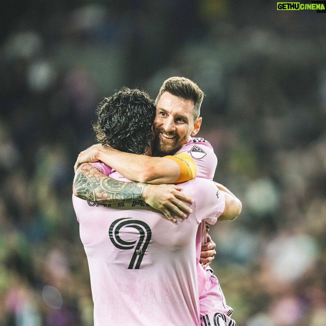 Lionel Messi Instagram - Victoria importante en LA, seguimos… Los Angeles, California