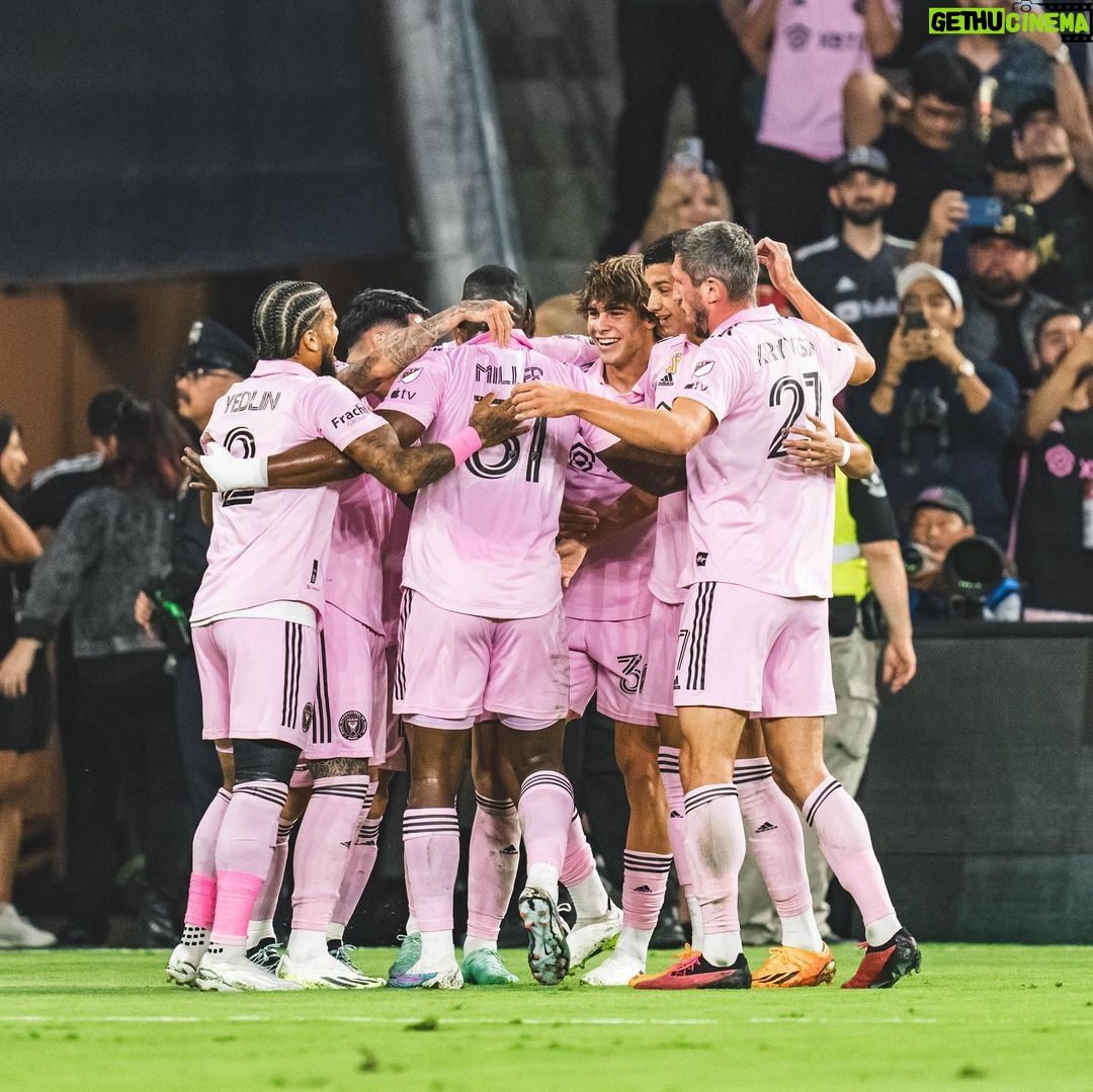 Lionel Messi Instagram - Victoria importante en LA, seguimos… Los Angeles, California