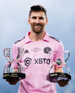 Lionel Messi Instagram - Una noche inolvidable… 💫 @leaguescup Nashville, Tennessee