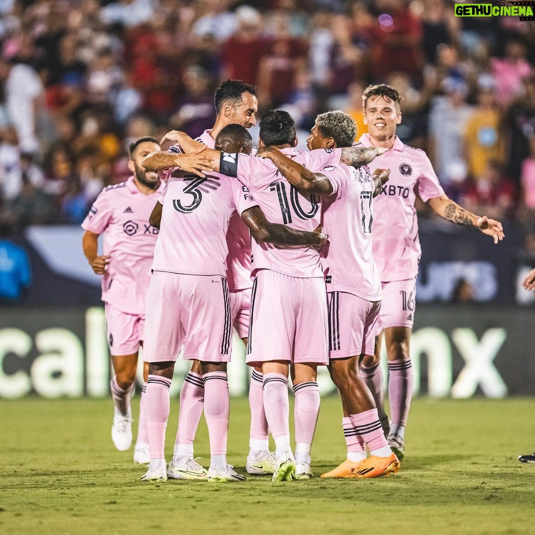 Lionel Messi Instagram - Peleamos hasta el último momento y al final conseguimos otro triunfo!! Un pasito más… 😃🙌🏼 Gracias a toda la gente de Dallas por el cariño. Toyota Stadium