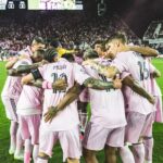 Lionel Messi Instagram - Gran partido de todos, muy felices por la victoria!!! Buenas noches, Miami!!! 😉👍 DRV PNK Stadium
