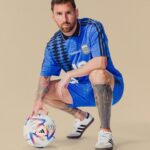Lionel Messi Instagram – timeless, classic, original 💙🤍​

​the adidas x @AFASeleccion Originals Football Collection. coming soon ⏳​
​
atemporal, clásico, original 💙🤍​
la colección adidas x @AFASeleccion Originals Football. próximamente ⏳