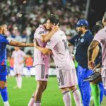 Lionel Messi Instagram - VAMOSSSS!!! Era muy importante empezar esta @leaguescup con una victoria para nosotros y también para toda nuestra gente. Seguimos… 👍😉 DRV PNK Stadium
