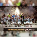Lionel Messi Instagram - 1 año de la locura más hermosa de mi carrera… Recuerdos inolvidables que quedarán para toda la vida. Feliz aniversario para todos!!! 🇦🇷🏆🙌 Argentina