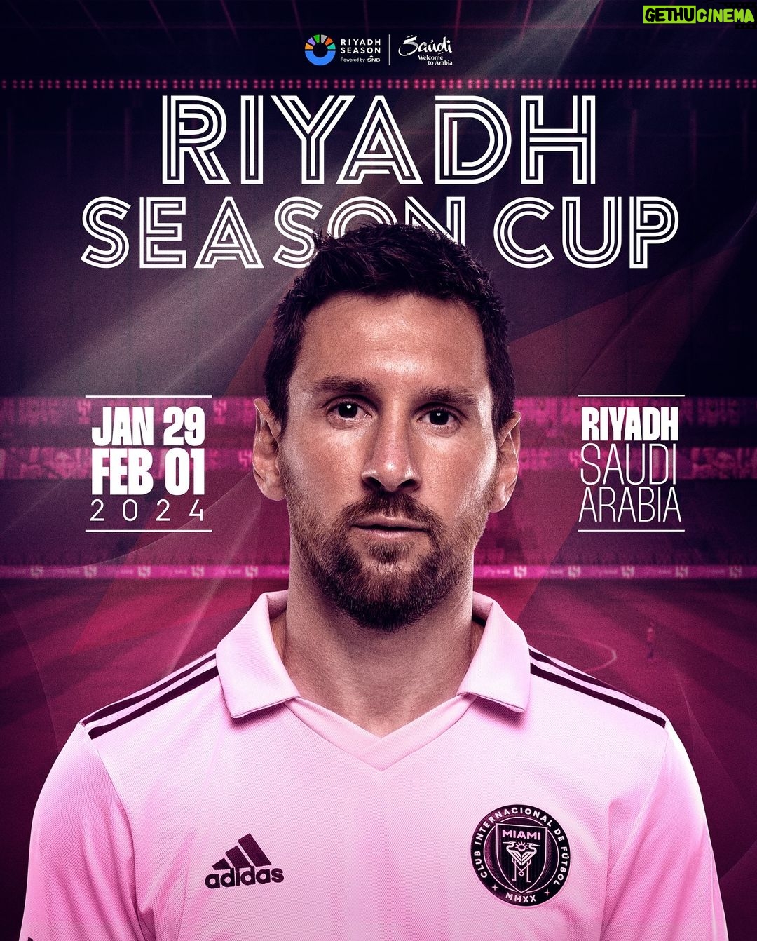 Lionel Messi Instagram - I can’t wait to be part of #RiyadhSeasonCup with my team Inter Miami CF as we face top Saudi clubs in a historic championship. #RiyadhSeason #BigTime @turkialalshik Con ganas de participar en la #RiyadhSeasonCup con Inter Miami CF y competir contra los mejores clubes de la Liga Saudí, en este torneo histórico. #RiyadhSeason #BigTime @turkialalshik