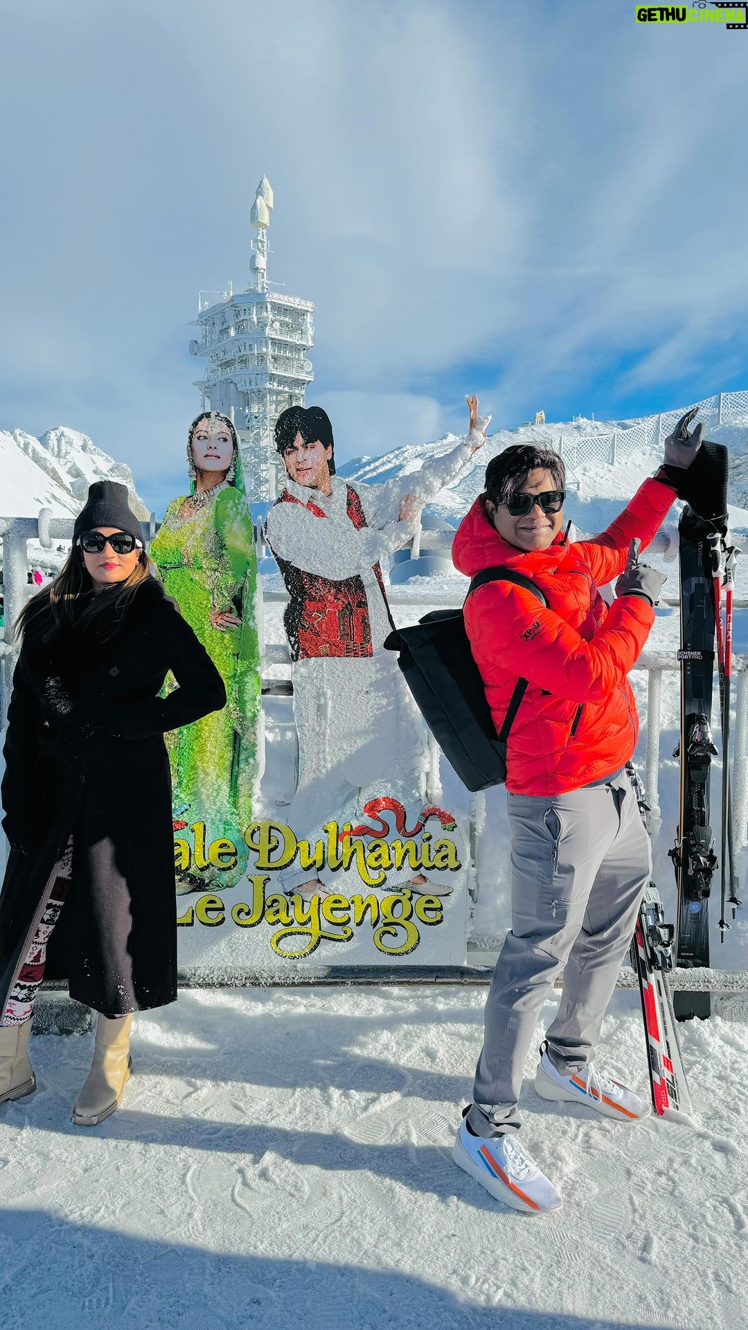 Lipsa Mishra Instagram - #switzerland #eurotrip #mounttitlis #traveldiaries #couplegoals #lipsamishra #lipsamishraactor Mount Titlis, Engelberg, Switzerland
