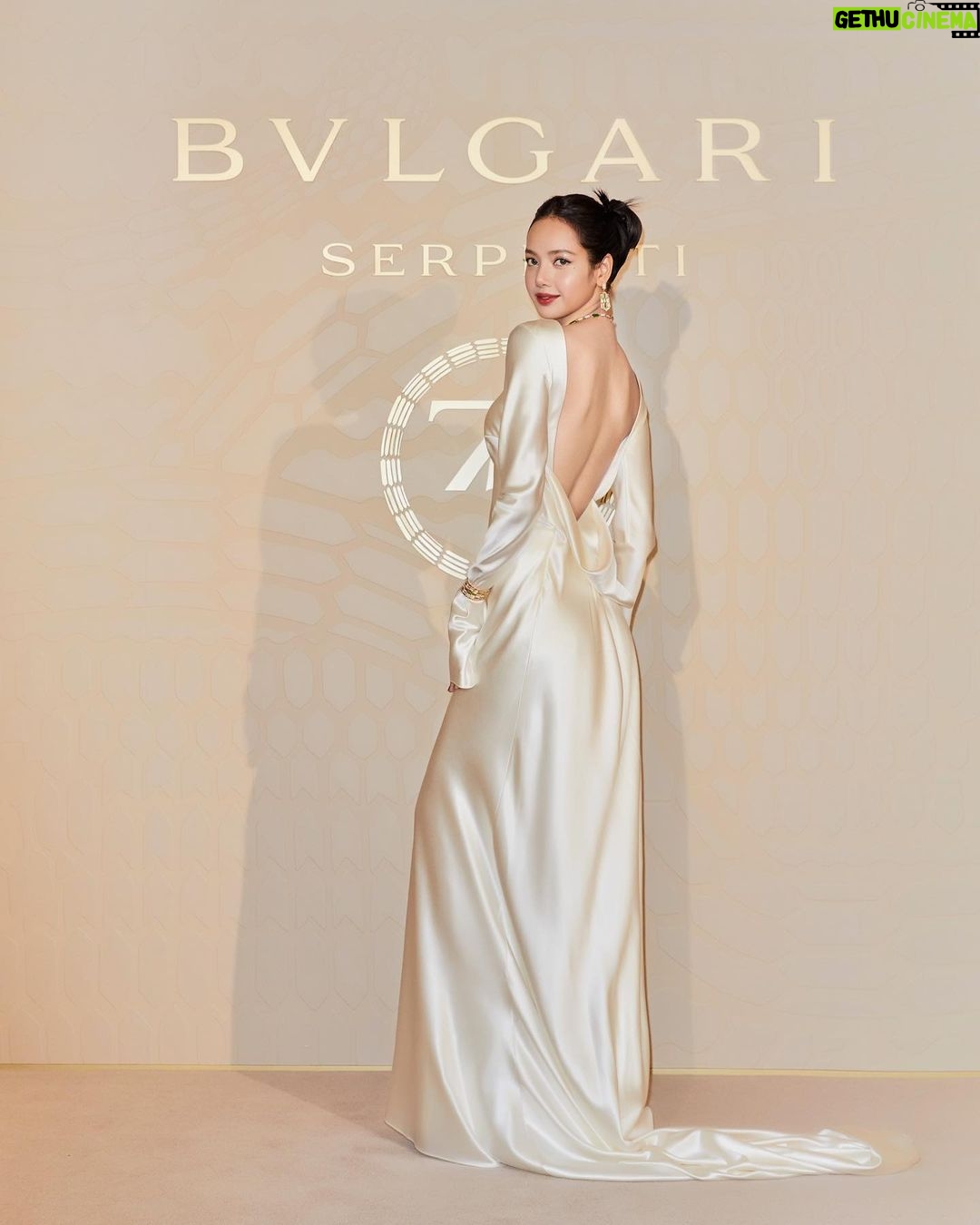 Lisa Instagram - Happy to celebrate the 75th Anniversary for @bulgari Serpenti in Koreaš¤