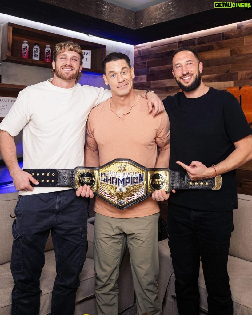 Logan Paul Instagram - One of my favorite podcasts with one of my favorite people… @JohnCena X @impaulsiveshow OUT NOW!!