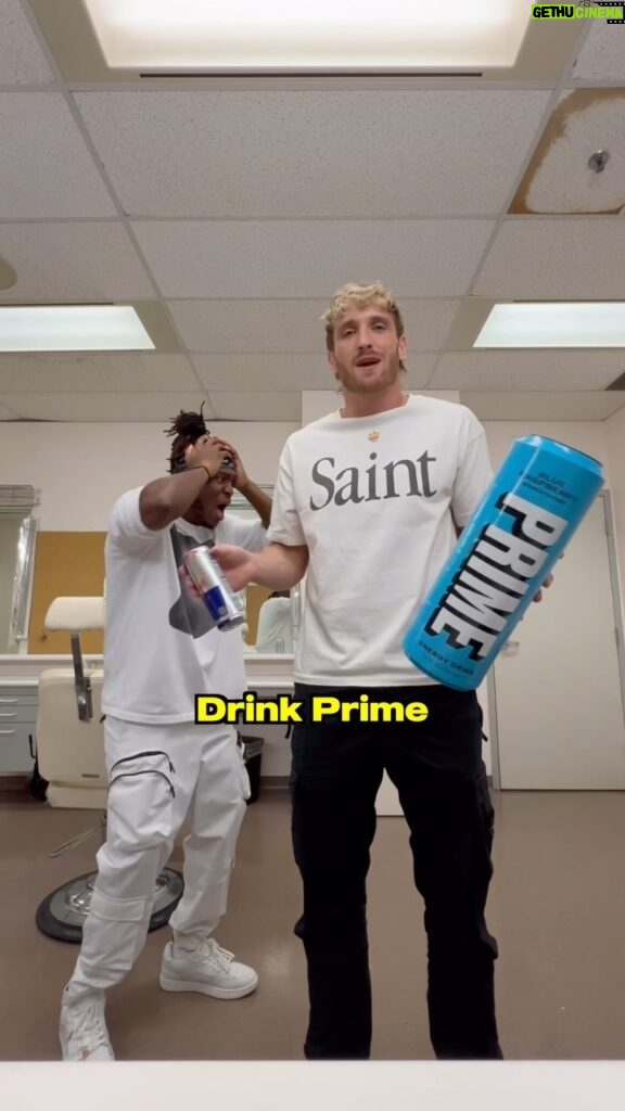 Logan Paul Instagram - Tasty, just 10 calories & sugar free. PRIME Energy is for ages 18+. *all statements are comparing the products in the video*