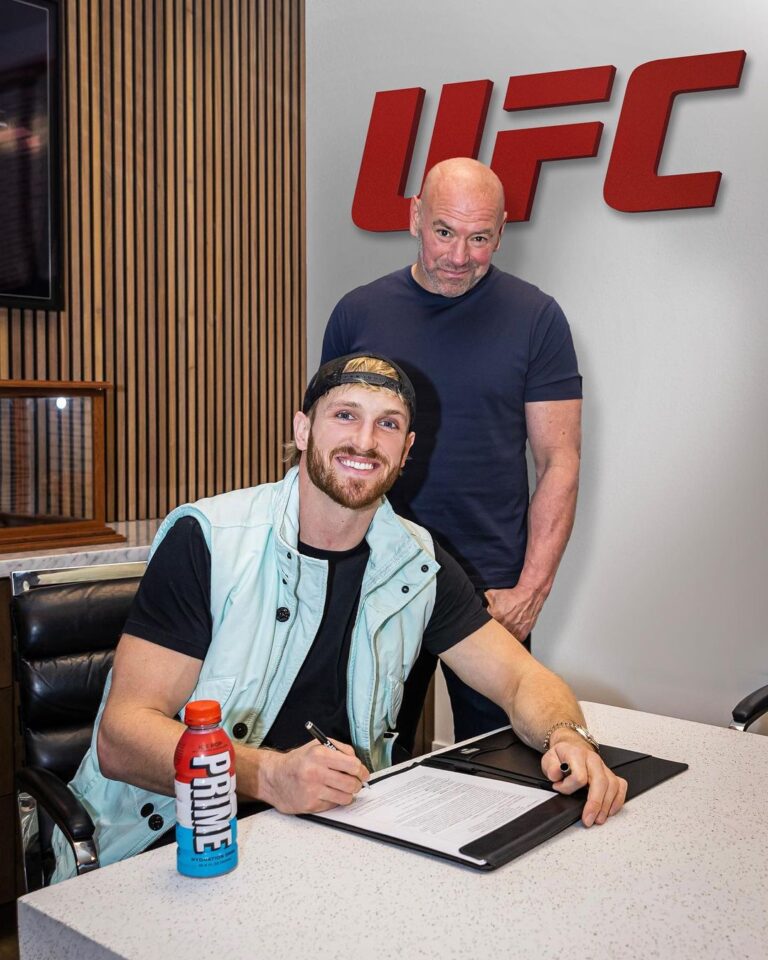 Logan Paul Instagram - Prime just became the Official Sports Drink of @UFC