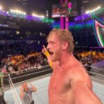 Logan Paul Instagram – THROUGH THE TABLE @WWE