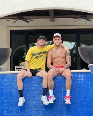 Logan Paul Instagram - he’s 25, happy bday @jakepaul love you bro