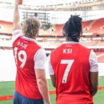 Logan Paul Instagram - Prime just became the official Sports drink of @Arsenal Emirates Stadium