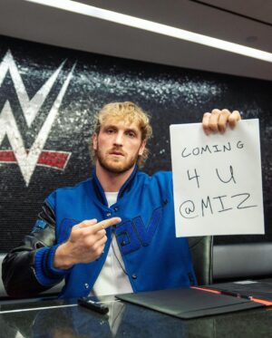 Logan Paul Instagram - Just signed with the @WWE