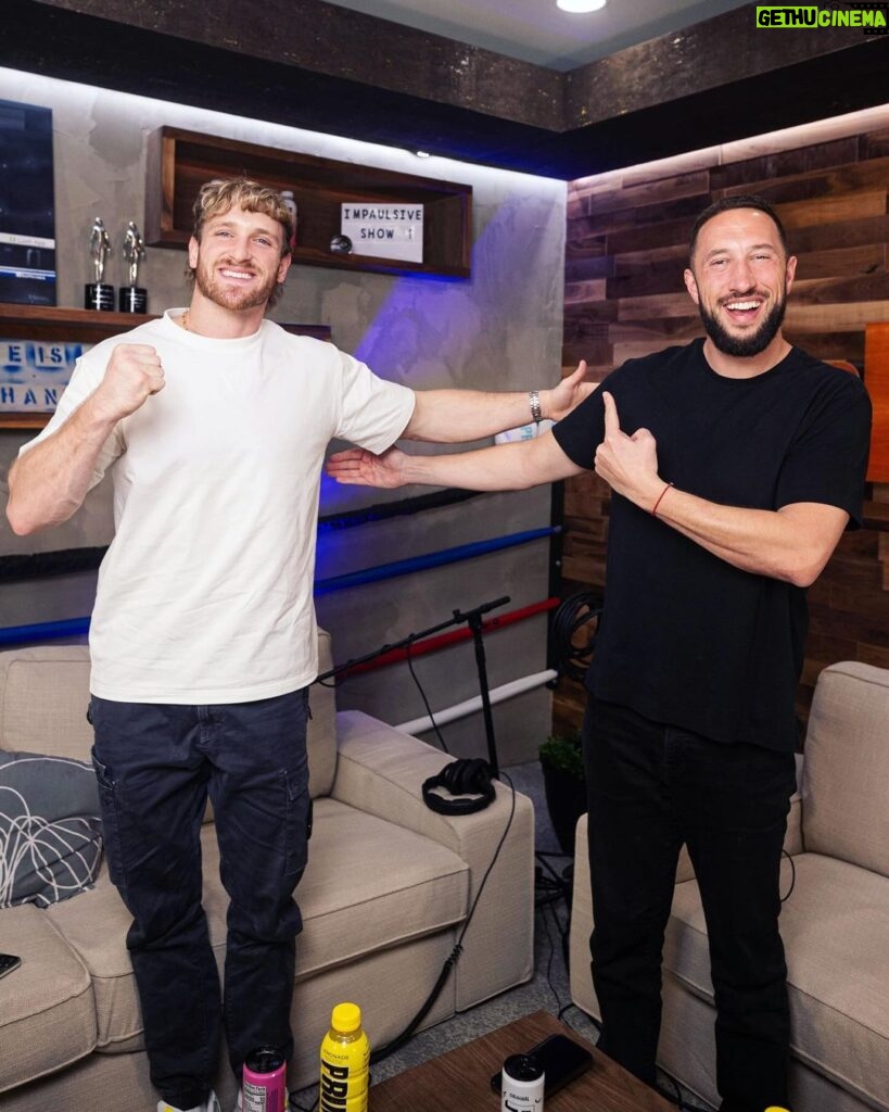Logan Paul Instagram - One of my favorite podcasts with one of my favorite people… @JohnCena X @impaulsiveshow OUT NOW!!