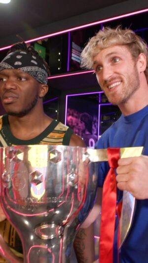 Logan Paul Instagram - Surprise @KSI 🥳
@drinkprime @fcbarcelona