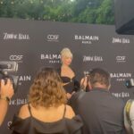 Loren Gray Instagram - thank u for having me <3 @cosf_foundation @balmain