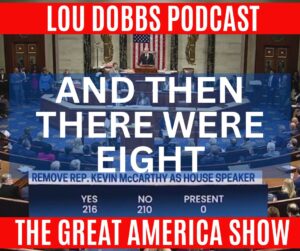 Lou Dobbs Instagram - Congressman Matt Rosendale says he takes no pleasure in making history by removing the Speaker of the House but when something needs to be done and you’re called upon to do it, you cannot shy away from it. Join us today on #TheGreatAmericaShow -- LINK IN BIO!