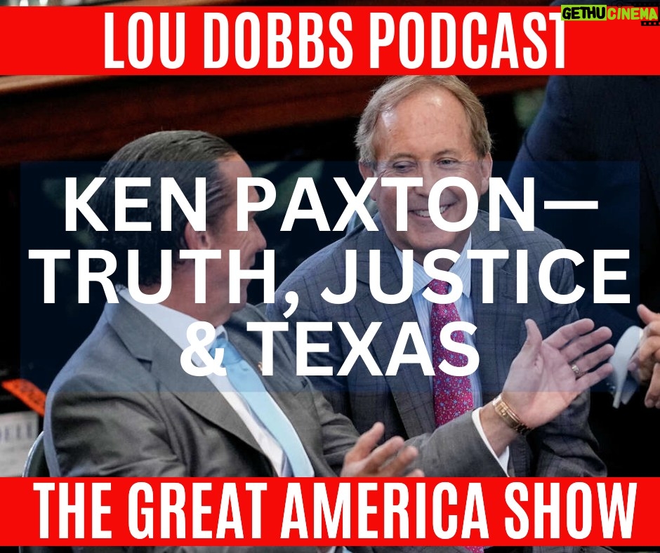 Lou Dobbs - 643 Likes - Texas Attorney General, Ken Paxton says his impeachment process began behind closed doors, with no transparency, no opportunity to respond, no due process and was largely controlled by Democrats. He tells Lou all about it today on #TheGreatAmericaShow. Please join us -- LINK IN BIO!