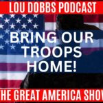 Lou Dobbs Instagram - Today on #TheGreatAmericaShow we are joined by our weekly foreign policy panel @GordonGChang and @T_S_P_O_O_K_Y. We take up China, Ukraine and the potential of America getting into World War III. Join Lou, Tony and Gordon today -- LINK IN BIO!