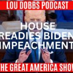 Lou Dobbs Instagram - House Judiciary Chairman Jim Jordan says he believes the House has 'tons of evidence' to move to an impeachment inquiry and would not be surprised if they have that resolution in September. Join Lou and Jim Jordan today on #TheGreatAmericaShow -- LINK IN BIO!
