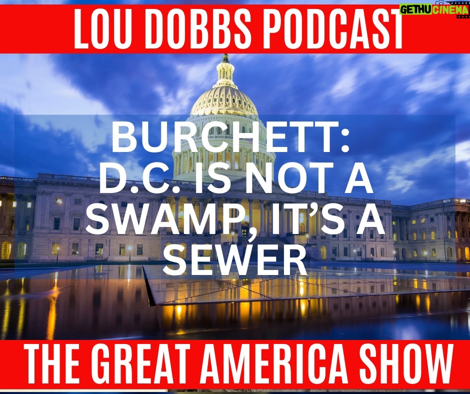 Lou Dobbs Instagram - Congressman Tim Burchett says you can’t trust a govt. that doesn’t trust it’s people and our govt. is not trustworthy. He says Speaker Johnson was thrown into the deep end of the sewer in D.C. and it gets you from all angles. Join us on #TheGreatAmericaShow at http://bit.ly/3RdQhUc!