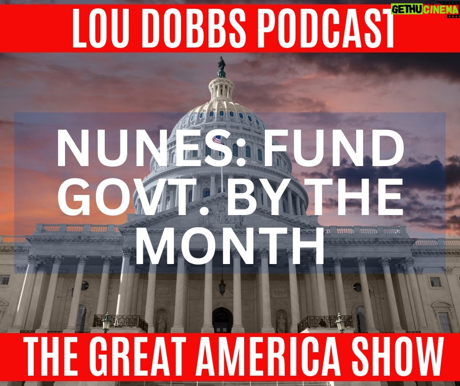 Lou Dobbs Instagram - Devin Nunes says as Congress faces the dilemma of reauthorizing FISA 702. Members of Congress must decide how they’re going to stop the corruption at the DOJ that is threatening the security of our elections & the GOP. Join us on #TheGreatAmericaShow -- LINK IN BIO!