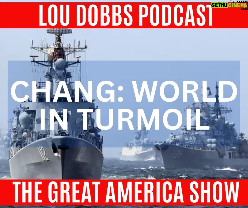 Lou Dobbs Instagram - Gordon Chang says Joe Biden warned China that the U.S. was prepared to use force to defend the Philippines but Beijing ignored him and continue their provocative actions ramming Philippine vessels. Join us today on #TheGreatAmericaShow -- LINK IN BIO!