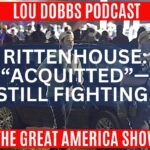 Lou Dobbs Instagram - Kyle Rittenhouse has lived a far from normal life since the violent night of August 25th, 2020 in Kenosha, Wisconsin.  Looking back, Rittenhouse says 2020 was a difficult year for everyone. Join Lou and @thisiskylerittenhouse today on #TheGreatAmericaShow — LINK IN BIO!
