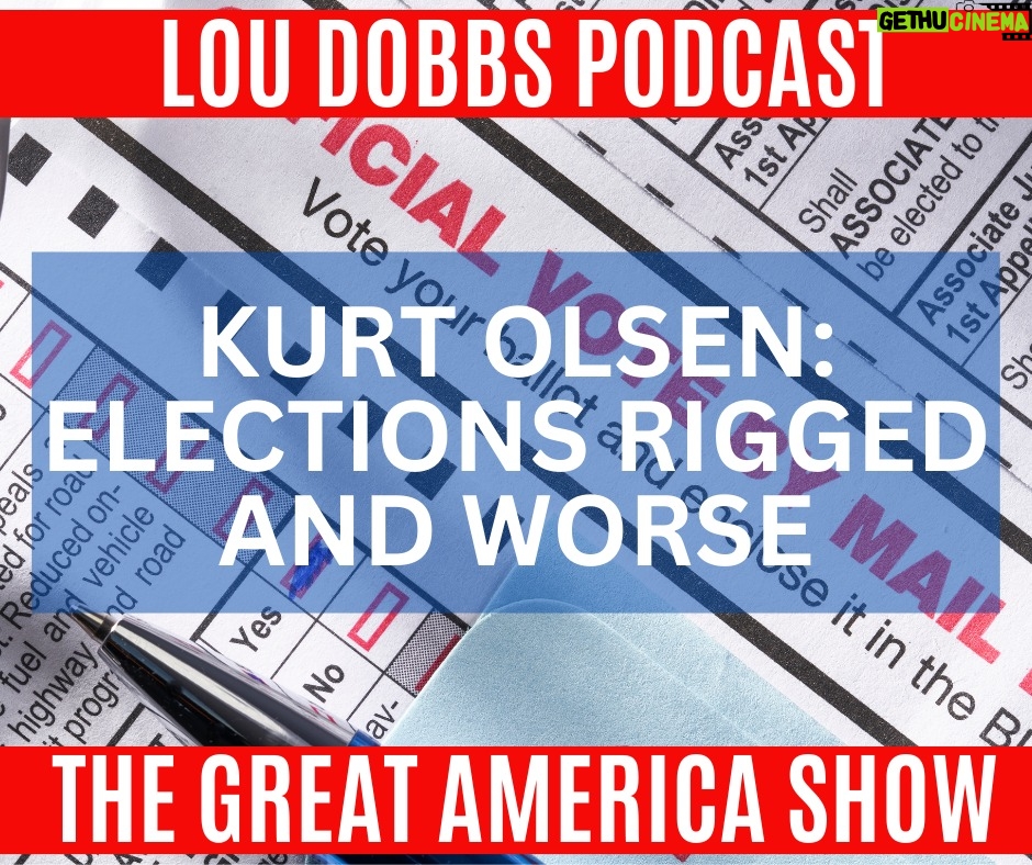 Lou Dobbs - 1.1K Likes - Attorney Kurt Olsen says elections have been controlled through a very large organization, centrally directed. What we’re seeing now is a multifaceted approach to block anyone from looking into the 2020 election. Join us on #TheGreatAmericaShow -- LINK IN BIO!