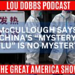 Lou Dobbs Instagram - U.S. public health agencies have been silent about China’s 'so-called mystery disease.' Dr. Peter McCullough says this is a bacteria that causes pneumonia mainly in kids and in the U.S. can be easily identified and treated. Join us on #TheGreatAmericaShow -- LINK IN BIO!