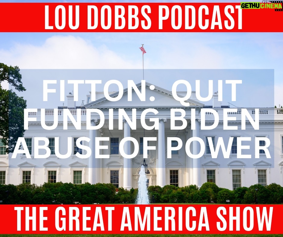 Lou Dobbs - 740 Likes - Tom Fitton says Speaker Johnson needs to figure out if there’s something he’s willing to shut down the government over. If there’s not, then Biden and the Left win. If there is, then maybe we’ll get policy change. Join us today on #TheGreatAmericaShow - LINK IN BIO!