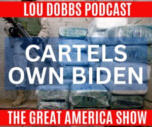 Lou Dobbs Instagram - Congressman Cory Mills says in 2018, Cartels were averaging $500M a year in revenue. Fast forward to 2021 under Biden & Mayorkas and Cartels are bringing in $13B in revenue with 40% of it coming from human trafficking. Join us on #TheGreatAmericaShow -- LINK IN BIO!