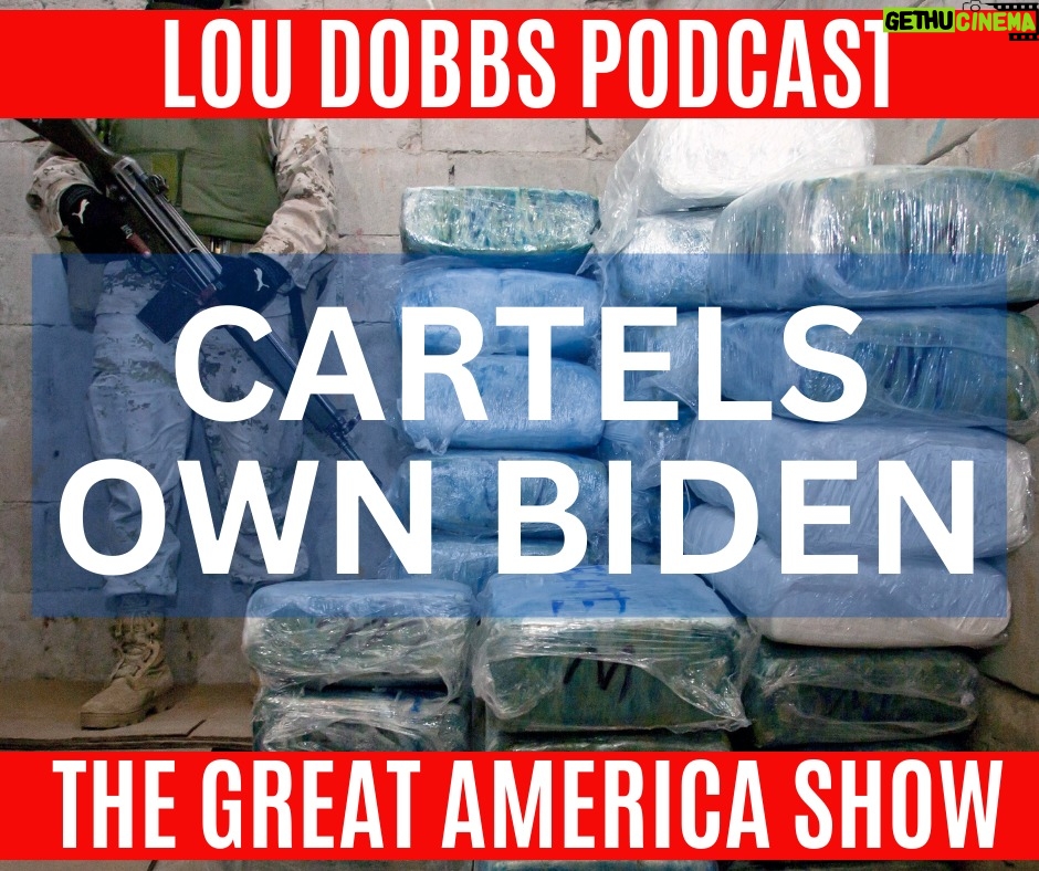 Lou Dobbs - 1.1K Likes - Congressman Cory Mills says in 2018, Cartels were averaging $500M a year in revenue. Fast forward to 2021 under Biden & Mayorkas and Cartels are bringing in $13B in revenue with 40% of it coming from human trafficking. Join us on #TheGreatAmericaShow -- LINK IN BIO!