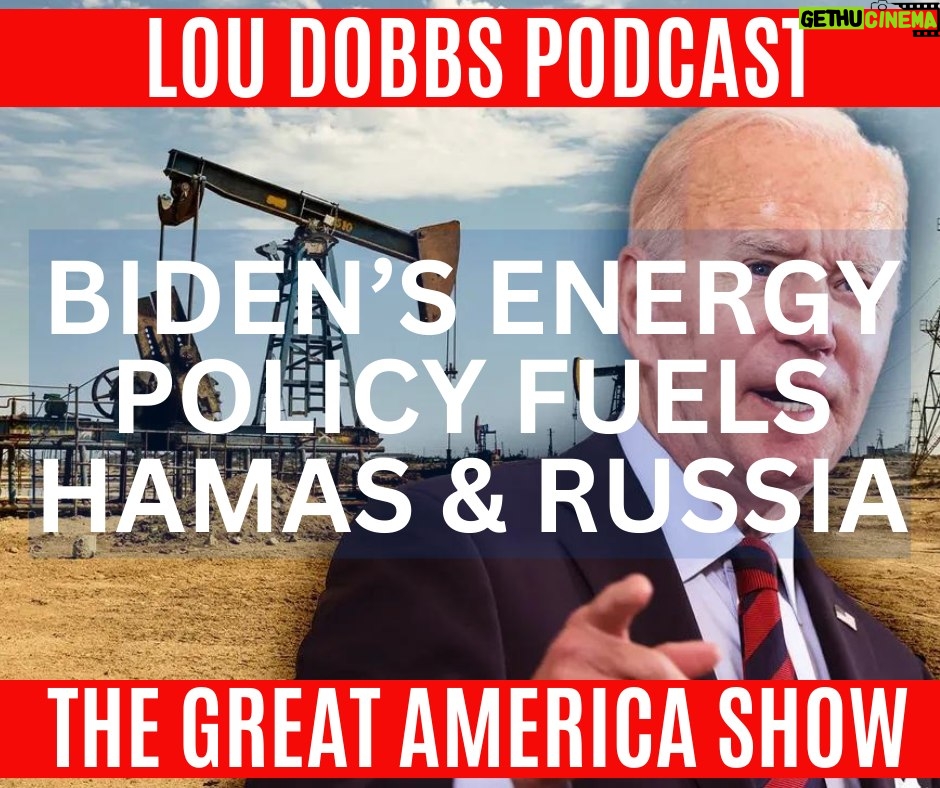 Lou Dobbs - 793 Likes - The Biden Admin. released sanctions on Iran’s ability to sell oil and generate cash for terrorism to fund Hamas. Biden did the same with Ukraine, allowing Russia to use energy as leverage over Europe. Join Lou and Congresswoman Claudia Tenney on #TheGreatAmericaShow -- LINK IN BIO!