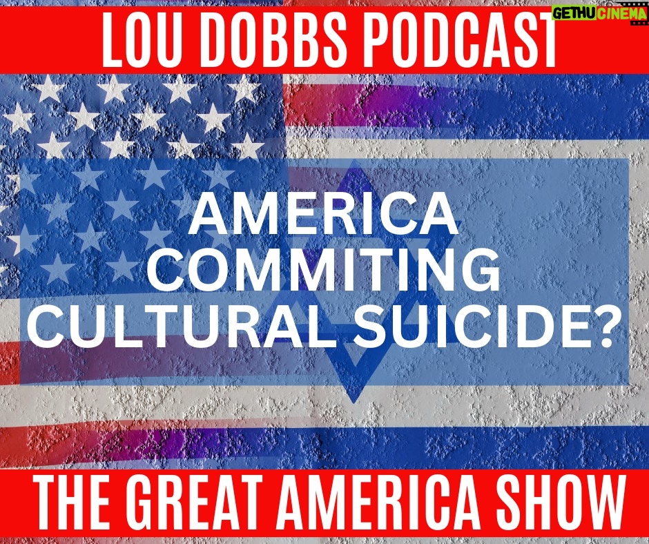 Lou Dobbs Instagram - Mike Gonzalez from the Heritage Foundation says everyone out protesting Israel is defending the mass murder of 1400 Jews, the largest killing of Jews since the Holocaust. What they’re defending is pure unadulterated evil. Join us today on #TheGreatAmericaShow -- LINK IN BIO!
