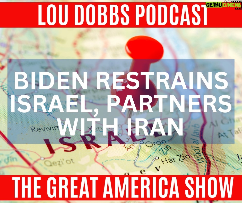 Lou Dobbs - 606 Likes - Lee Smith says the Biden Administration is deploying military assets, both carrier groups and now advisors. This is not to help Israel but to restrain Israel from striking Hezbollah to the north. Join us today on #TheGreatAmericaShow -- LINK IN BIO!