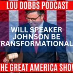 Lou Dobbs Instagram - The DC Cartel is spinning around right now, because they don’t own Speaker of the House Mike Johnson. Congressman Andy Biggs believes Mike Johnson has the potential to be a transformational Speaker. Join us today on #TheGreatAmericaShow -- LINK IN BIO!