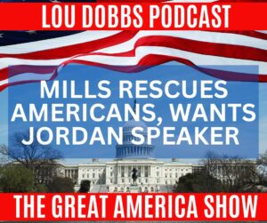 Lou Dobbs Instagram - American Hero Congressman Cory Mills knew from the failed Afghanistan withdrawal that nothing had changed in the Biden Admin, they still had a complete crisis of leadership, so he went to Israel to execute his own mission. Join us on #TheGreatAmericaShow -- LINK IN BIO!