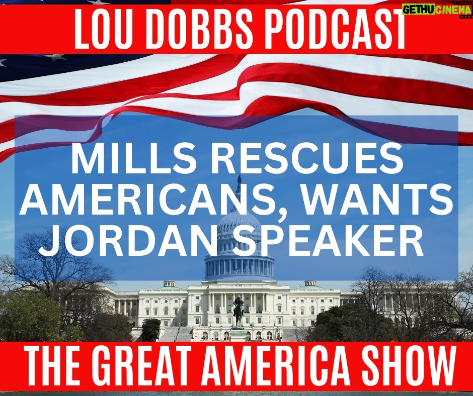 Lou Dobbs - 1.1K Likes - American Hero Congressman Cory Mills knew from the failed Afghanistan withdrawal that nothing had changed in the Biden Admin, they still had a complete crisis of leadership, so he went to Israel to execute his own mission. Join us on #TheGreatAmericaShow -- LINK IN BIO!