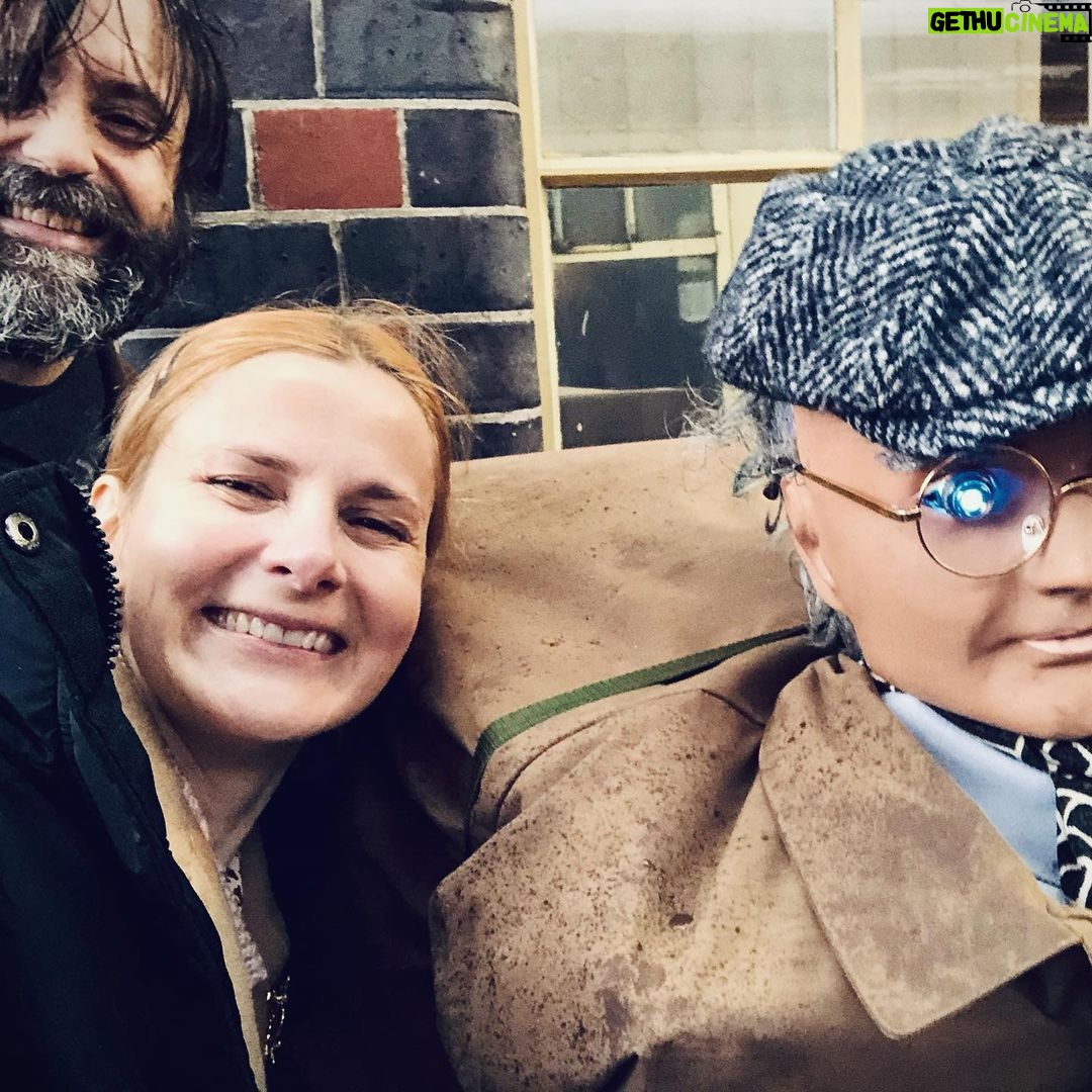 Louise Brealey Instagram - SELF-PUBLICITY KLAXON #1 Giddy as a goat that Brian and Charles, our little film with a big heart, has been nominated for a BAFTA for Outstanding British Film. Everyone is cockahoop. Especially Rocky.